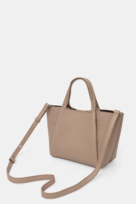 Marc O'Polo geantă crossbody feminină piele bej 5000010959