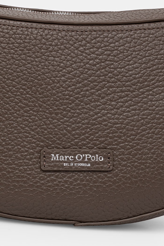 Akcesoria Marc O'Polo torebka rogal damska skórzana 5000010961 brązowy