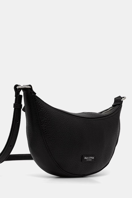Marc O'Polo torebka rogal damska skórzana 5000010961 czarny SS26