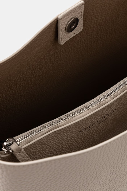 Marc O'Polo torebka damska skórzana beżowy 5000010963