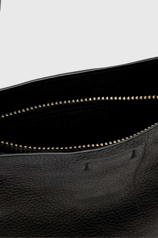 AllSaints torebka skórzana MARLO czarny W091XE