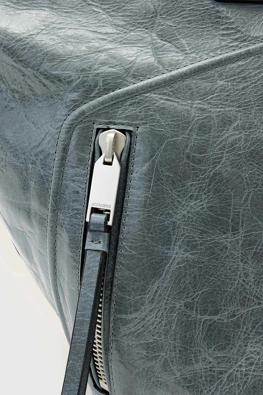 AllSaints torebka tote damska skórzana JEAN W130XE niebieski