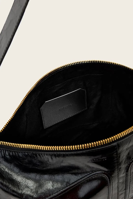 AllSaints torebka damska skórzana JEAN W131XE czarny