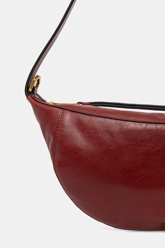 Doplnky Kožená kabelka AllSaints LUNA W139XE červená