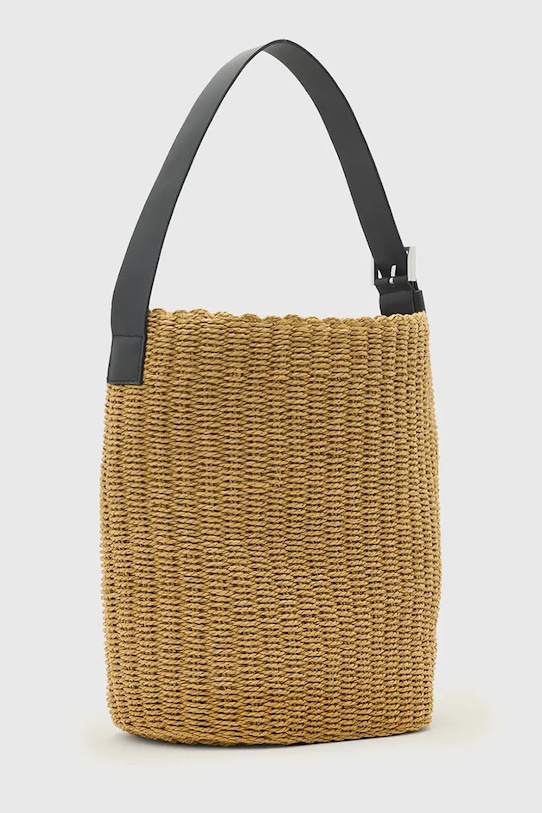 AllSaints torebka koszyk damska ALBA W161XE żółty SS26