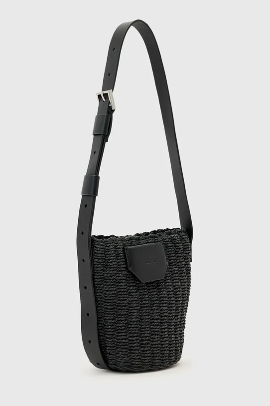 Akcesoria AllSaints torebka koszyk damska ALBA W162XE czarny