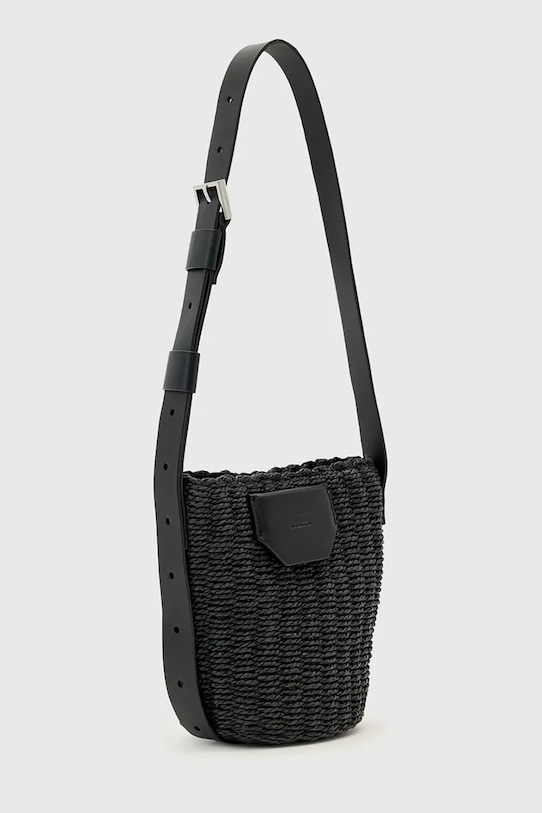 Akcesoria AllSaints torebka koszyk damska ALBA W162XE czarny