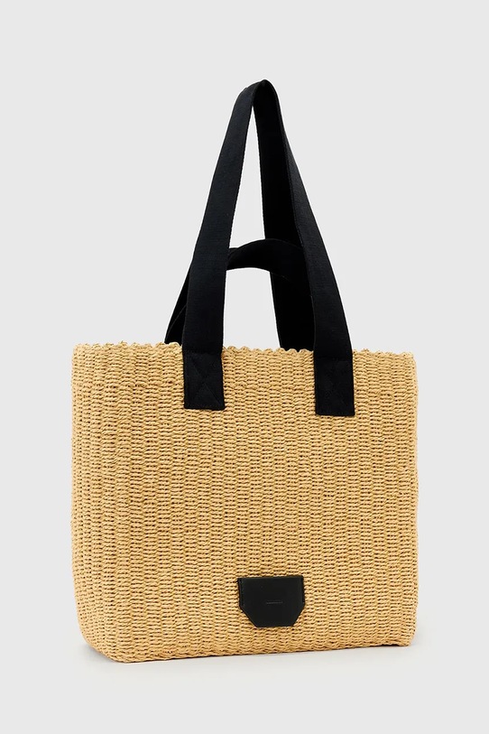 Akcesoria AllSaints torebka koszyk damska IZZY W163XE beżowy