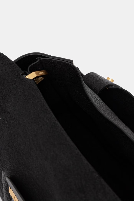 AllSaints torebka skórzana URSA W522XC czarny