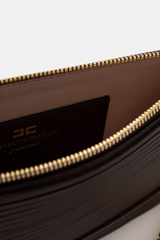 Elisabetta Franchi kopertówka damska skórzana BS05N62E2 brązowy