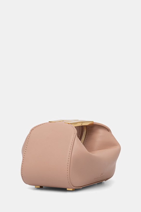 Elisabetta Franchi kopertówka damska z imitacji skóry BS07A62E2 beżowy SS26