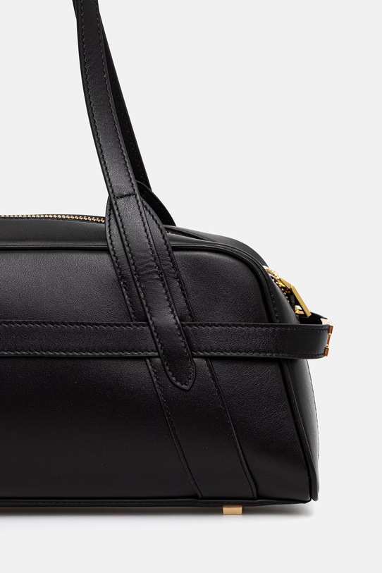 Elisabetta Franchi torebka bagietka damska skórzana czarny BS97N62E2