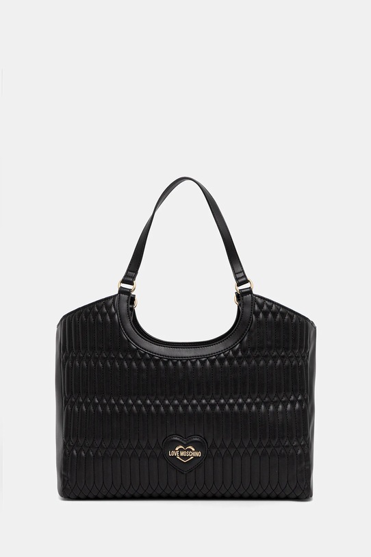 Love Moschino torebka mieści A4 czarny JC4013PP1OLJ0000