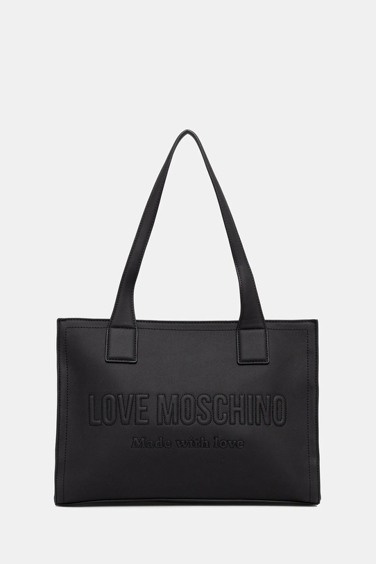 Love Moschino torebka nie mieści A4 czarny JC4045PP1OLE0000