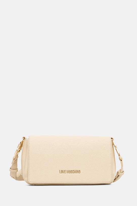 Love Moschino torebka nie mieści A4 beżowy JC4008PP1OLB0129