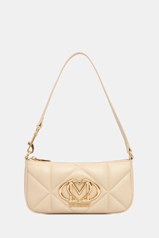 Love Moschino torebka nie mieści A4 beżowy JC4111PP1OLC0129