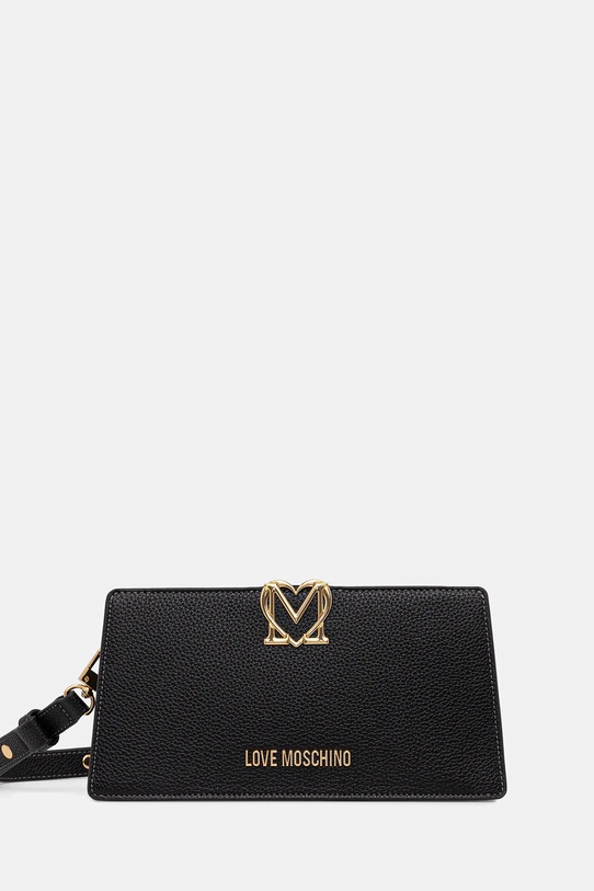 Love Moschino torebka nie mieści A4 czarny JC4128PP1OLM0000