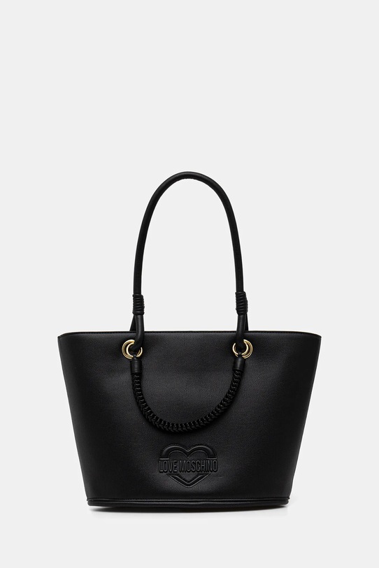 Love Moschino torebka nie mieści A4 czarny JC4099PP1OLL0000