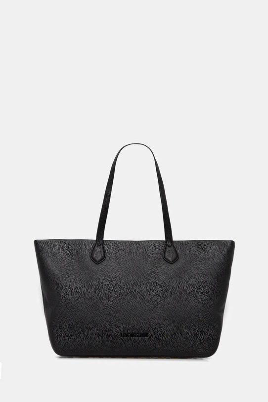 Love Moschino torebka mieści A4 czarny JC4121PP1OLT0000