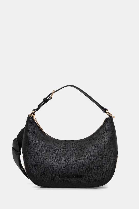 Love Moschino torebka nie mieści A4 czarny JC4018PP1OLT0000