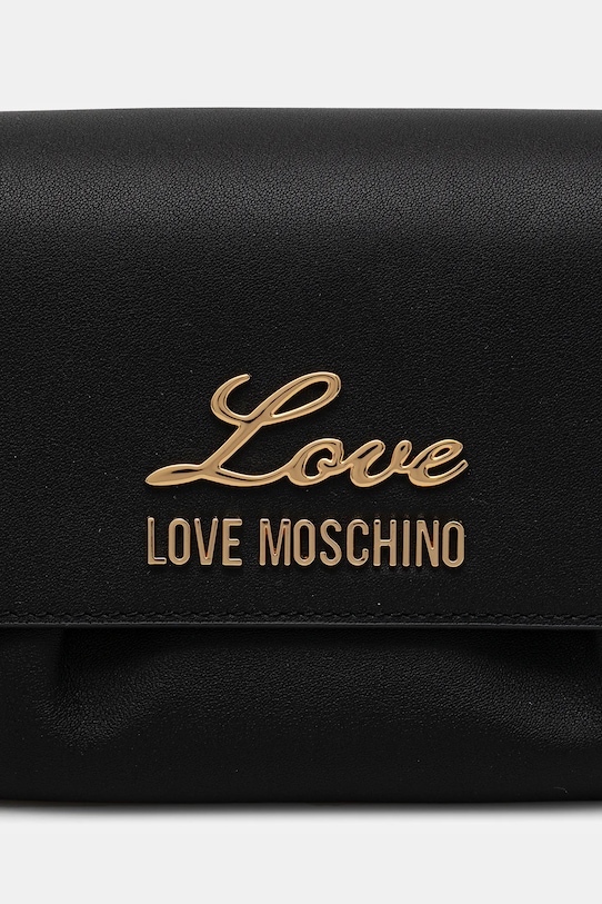 Love Moschino torebka skórzana JC4160PP1OL1900A czarny