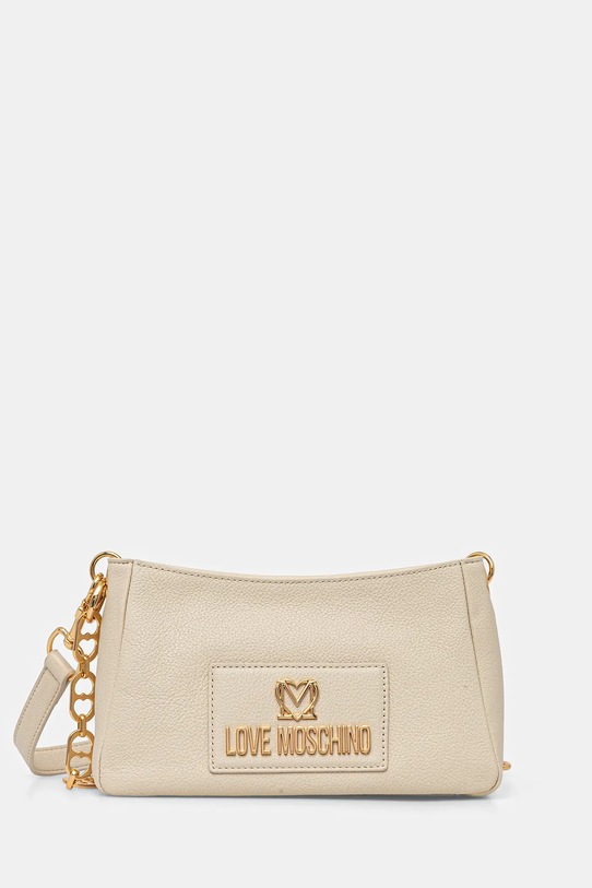 Love Moschino torebka skóra licowa beżowy JC4167PP1OL1211A