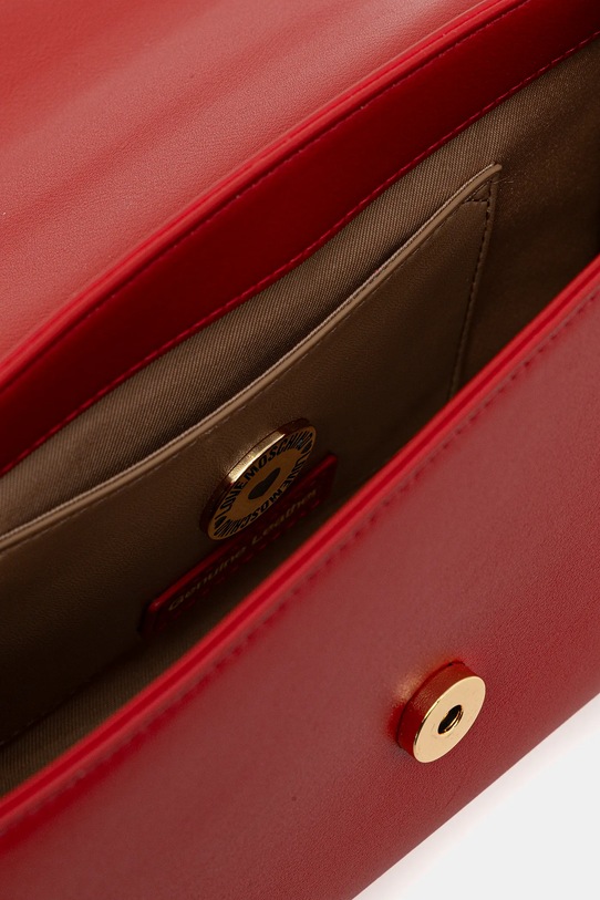 Love Moschino torebka skórzana JC4146PP1OL1650A czerwony