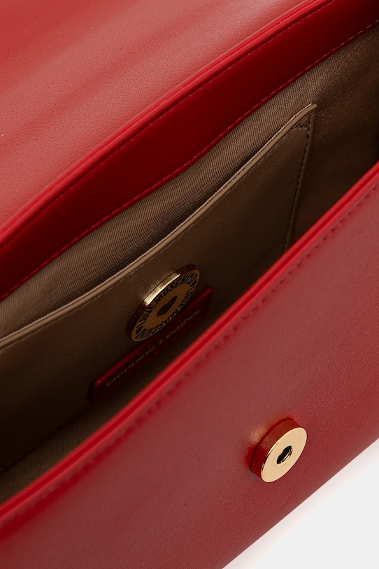 Love Moschino torebka skórzana JC4146PP1OL1650A czerwony