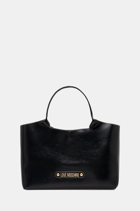Love Moschino torebka mieści A4 czarny JC4129PP1OLH0000