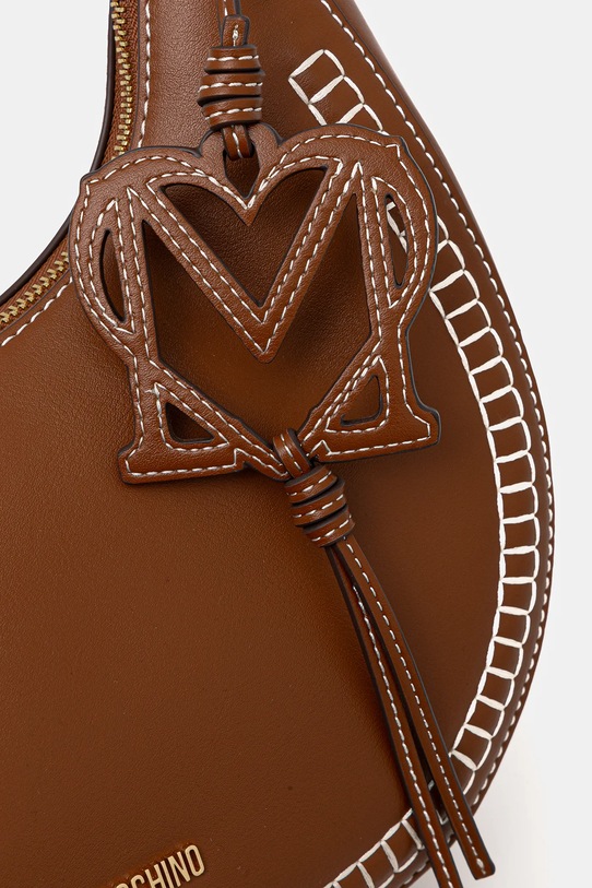 Love Moschino torebka brązowy JC4095PP1OLI0200