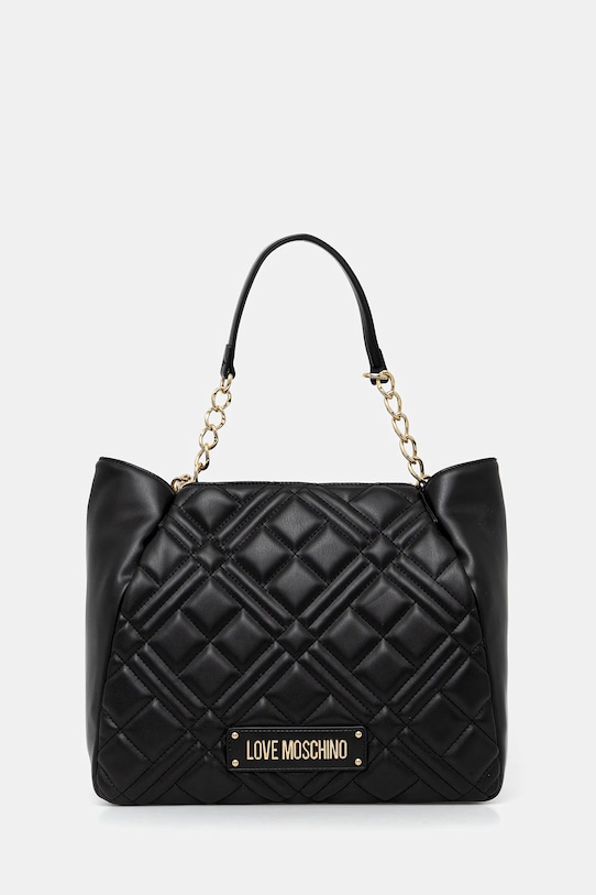 Love Moschino torebka aplikacja czarny JC4004PP1OLA0000