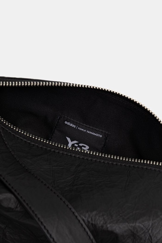Y-3 torebka skórzana BARREL BAG KD0169 czarny