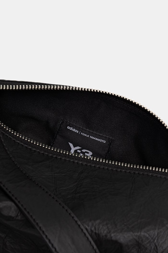 Y-3 torebka skórzana BARREL BAG KD0169 czarny