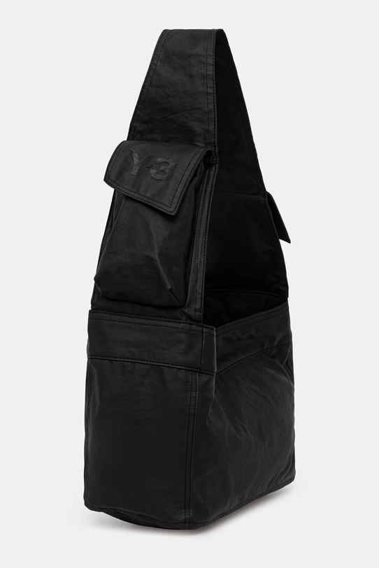 Y-3 torebka NEWSPAPER S KE5028 czarny SS26