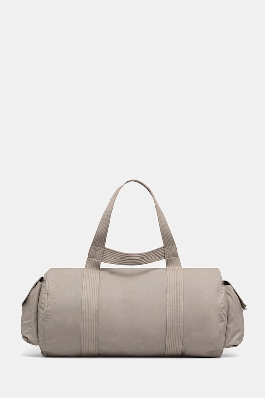 Y-3 torba DUFFLE BAG tekstylny beżowy KT3217
