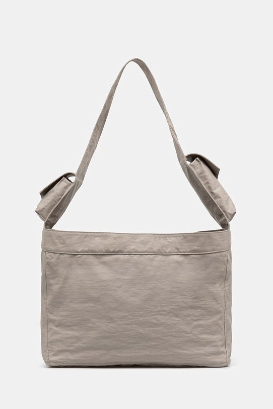 Y-3 torebka NEWSPAPER L tekstylny beżowy KT3218