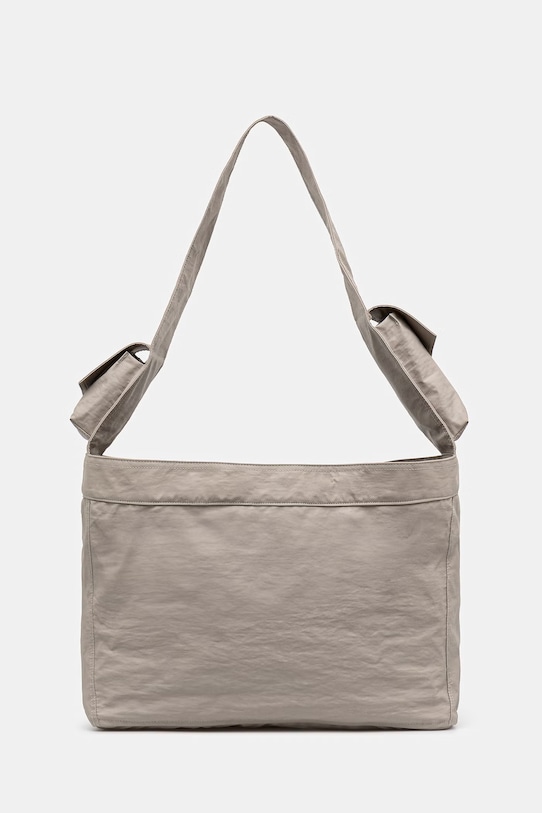 Y-3 torebka NEWSPAPER L tekstylny beżowy KT3218