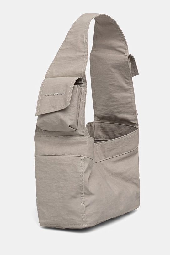 Y-3 torebka NEWSPAPER S KT3219 beżowy SS26