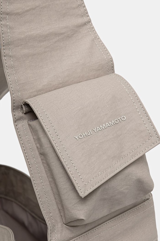 Y-3 torebka NEWSPAPER S beżowy KT3219