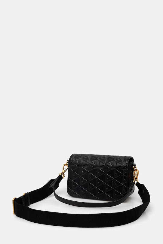 Akcesoria Lacoste torebka damska skórzana NF4712MH czarny