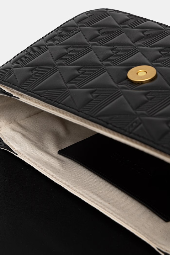 Lacoste torebka damska skórzana NF4712MH czarny