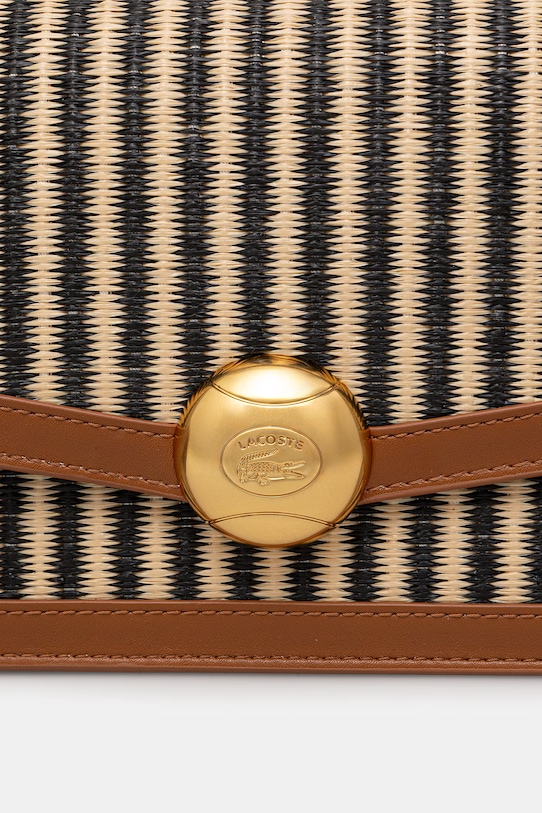 Lacoste crossbody kabelka dámska pletená béžová NF5245PB