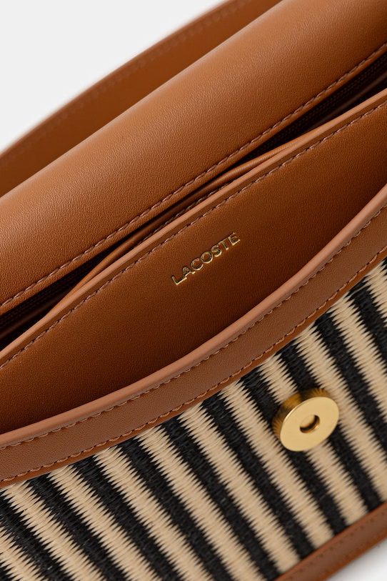 Lacoste crossbody kabelka dámska pletená NF5245PB béžová