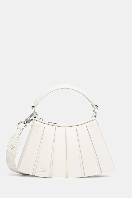 Lacoste torebka crossbody damska skórzana beżowy NU5219DP