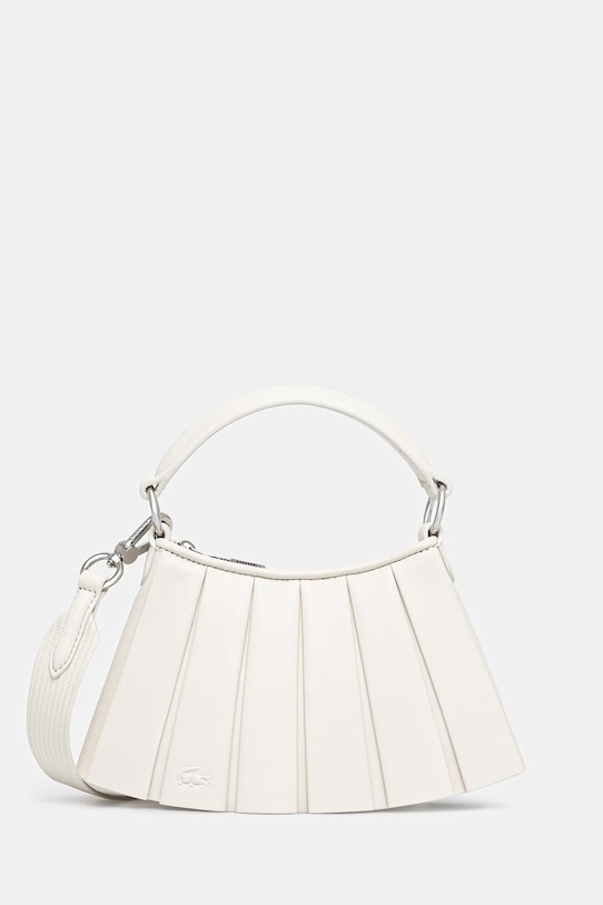 Lacoste torebka crossbody damska skórzana beżowy NU5219DP