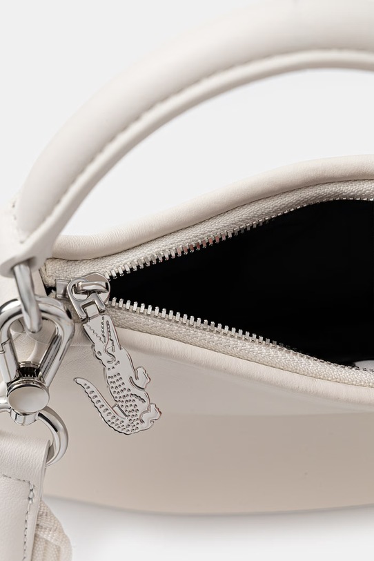 Lacoste torebka crossbody damska skórzana NU5219DP beżowy