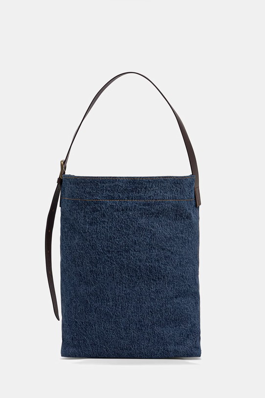Τσάντα Levi's WOMEN'S HERITAGE MEDIUM BAG υφασμάτινο μπλε 005DN