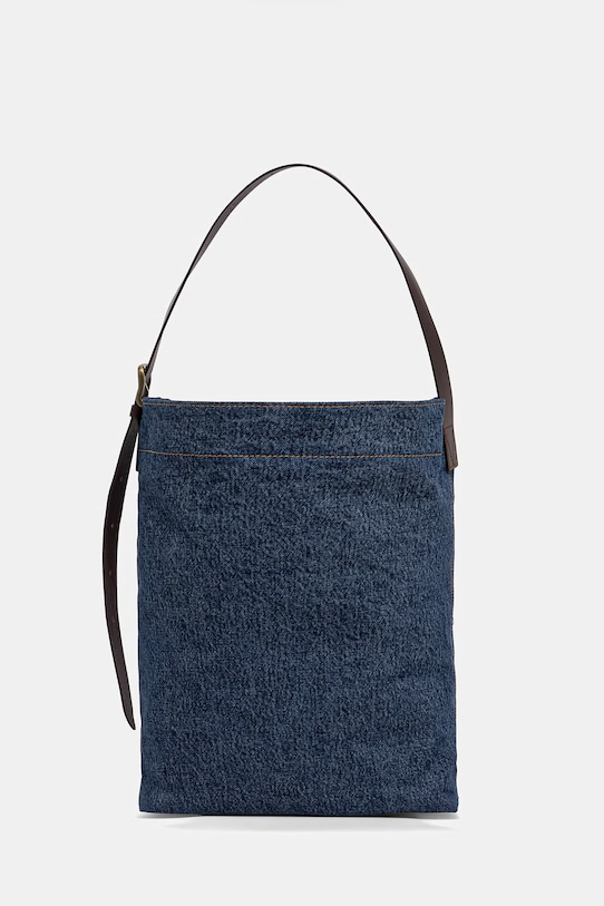 Τσάντα Levi's WOMEN'S HERITAGE MEDIUM BAG υφασμάτινο μπλε 005DN