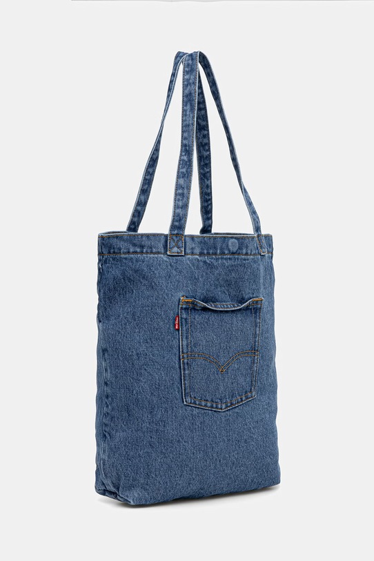 Levi's torebka jeansowa BACK POCKET TOTE ELEVATION 005FV niebieski SS26