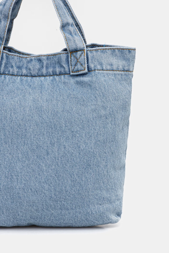 Akcesoria Levi's torebka bawełniana MINI BACK POCKET TOTE 005FW niebieski